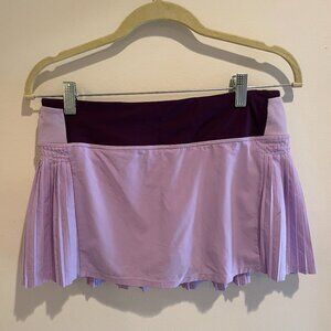 Lululemon Purple Ruffle Skirt
